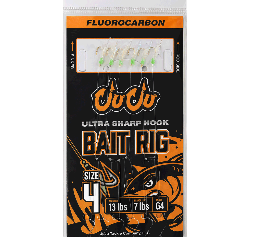 Sabiki Style Bait Catching Rig | JUJU Fluorocarbon Rig