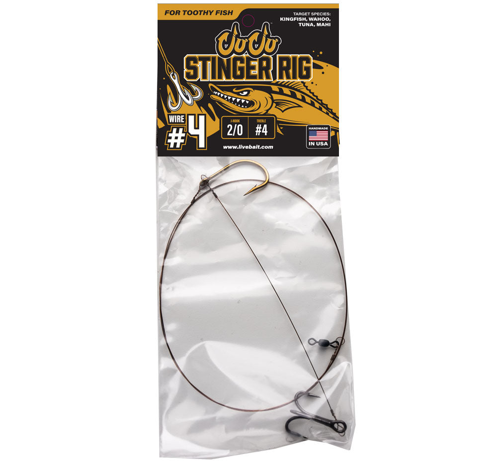 Double Hook Live Bait Stinger Rig Double Hook Live Bait Stinger Rig