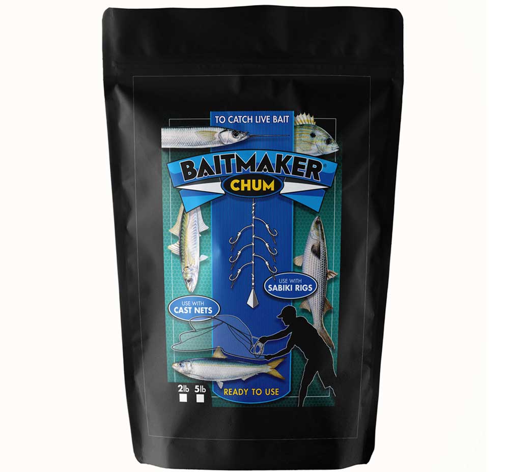 Fishing Bait Chum – No Freeze Formula for Cast Nets & Sabiki Rigs