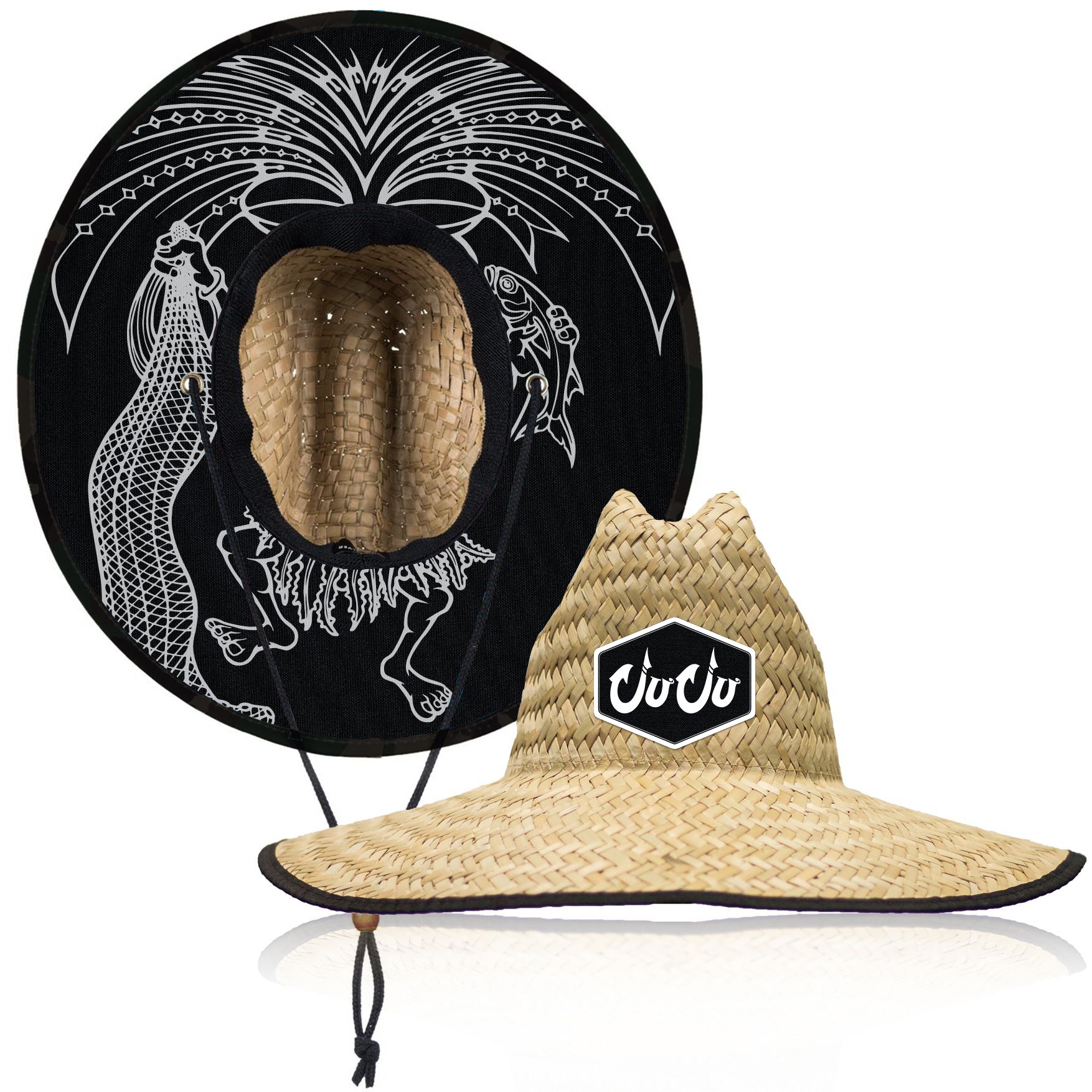 JUJU Angler's Shield ICON Straw Hat
