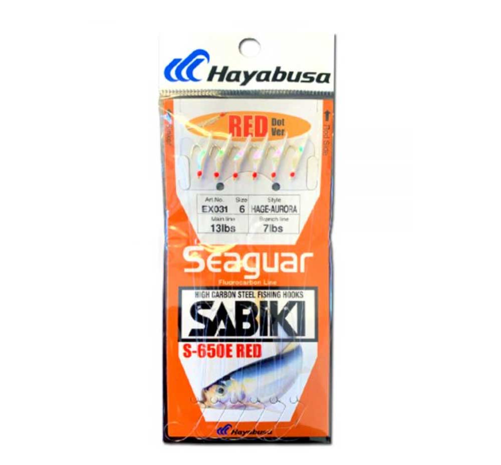 Hayabusa EX031 Red Dot Sabiki Rig
