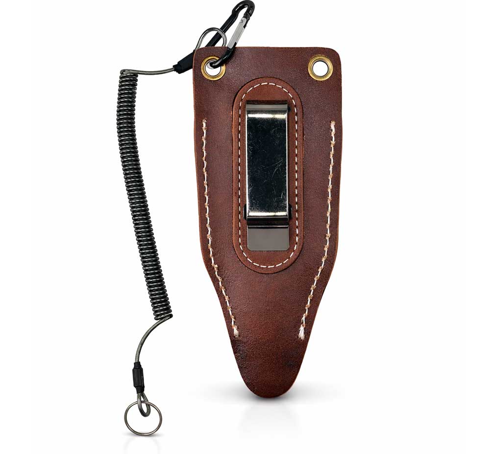 Premium Leather Pliers Sheath 7”