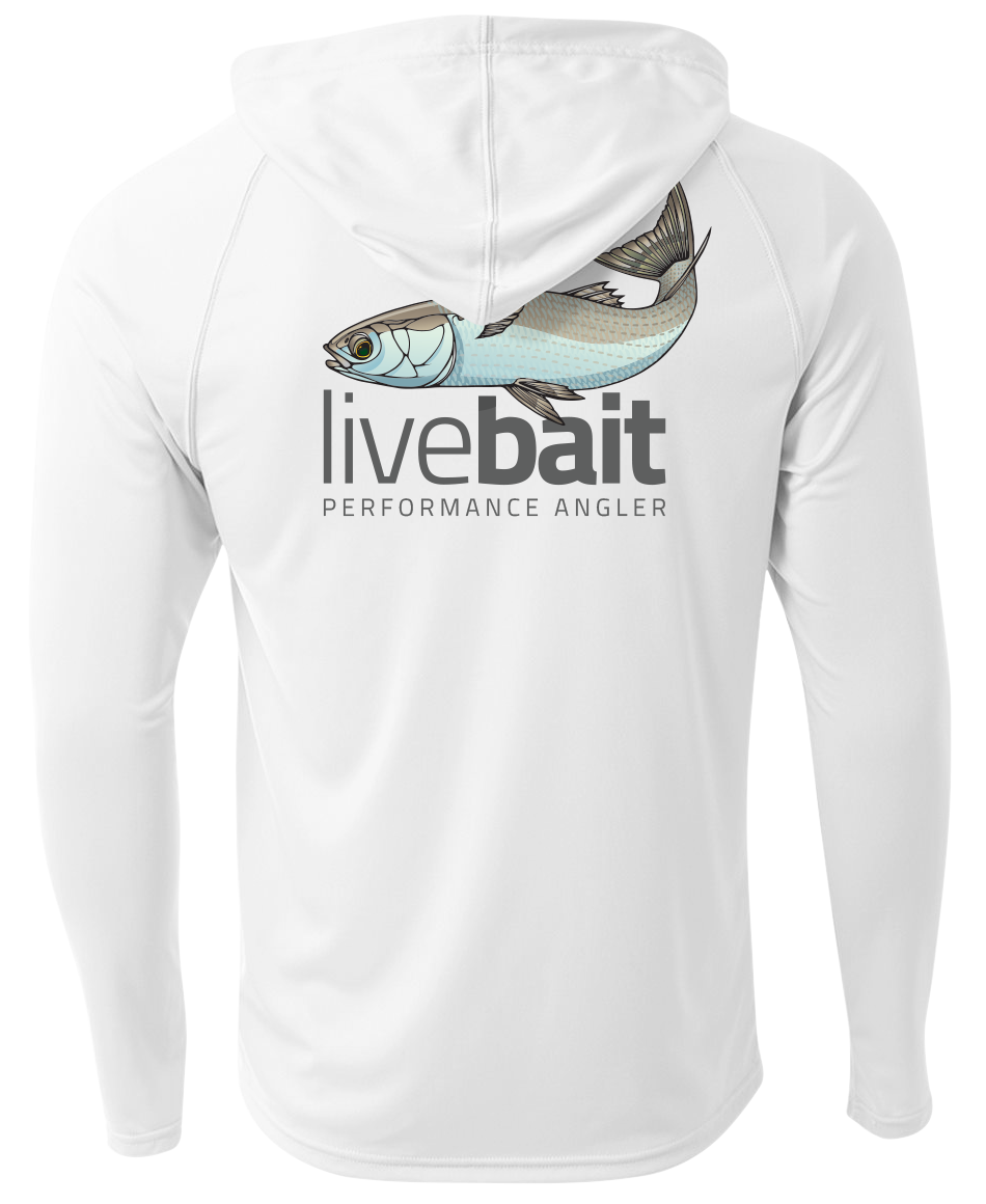 Mullet Long Sleeve </br>Hood - LiveBait.com