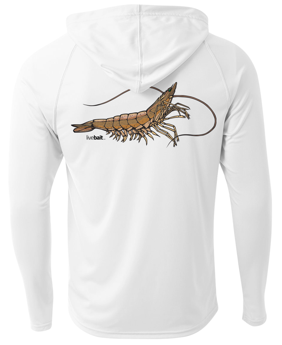 Shrimp Long Sleeve </br>Hood - LiveBait.com