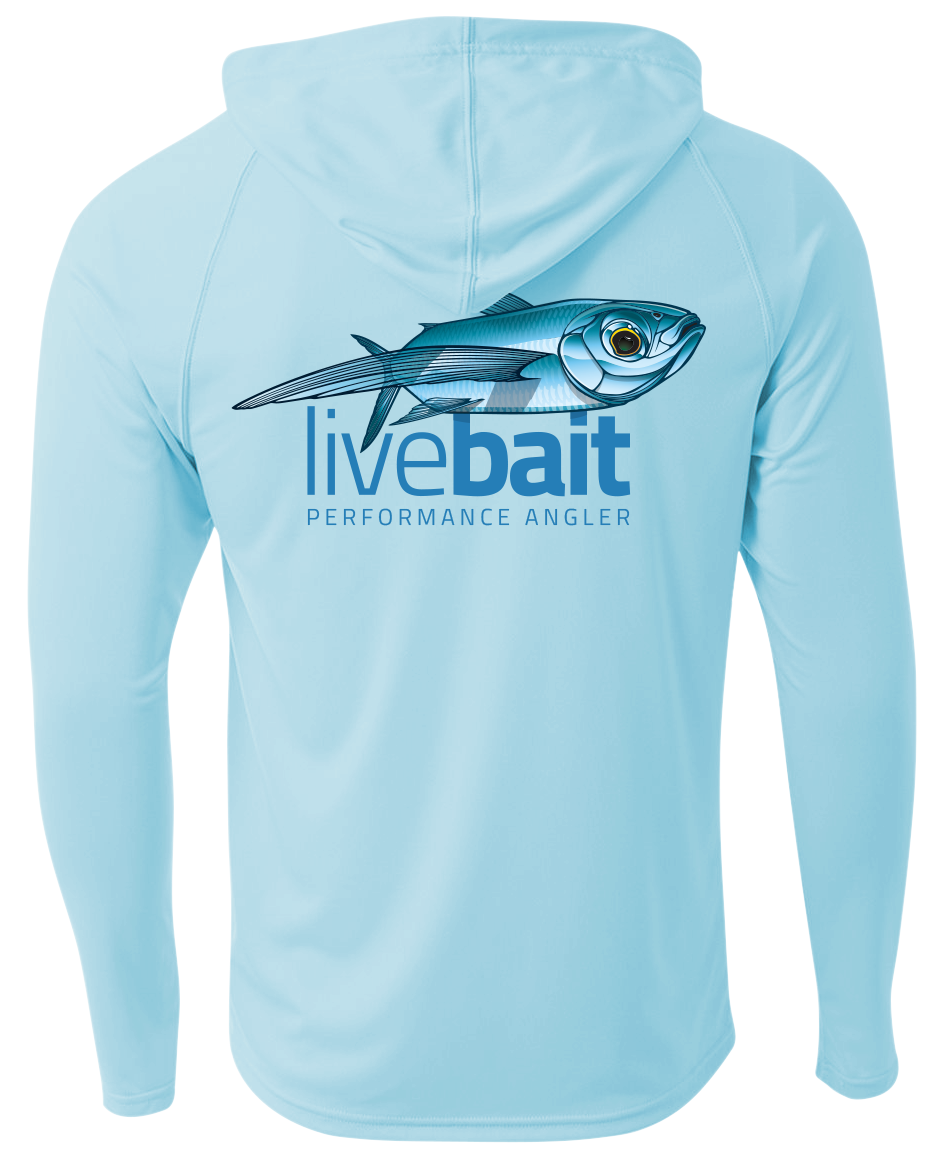 Flying Fish Youth Long Sleeve Hood - LiveBait.com
