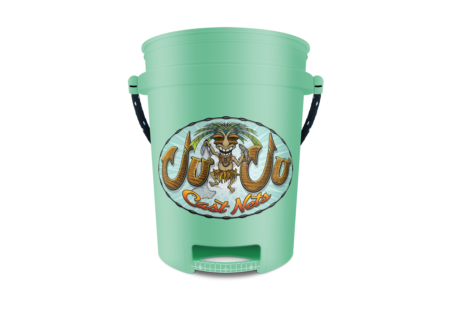 World's Best 5 Gallon Fishing Bucket with Rope Handle World's Best 5 Gallon Fishing Bucket with Rope Handle