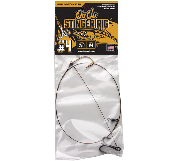 Double Hook Live Bait Stinger Rig | Wire Fishing Rig