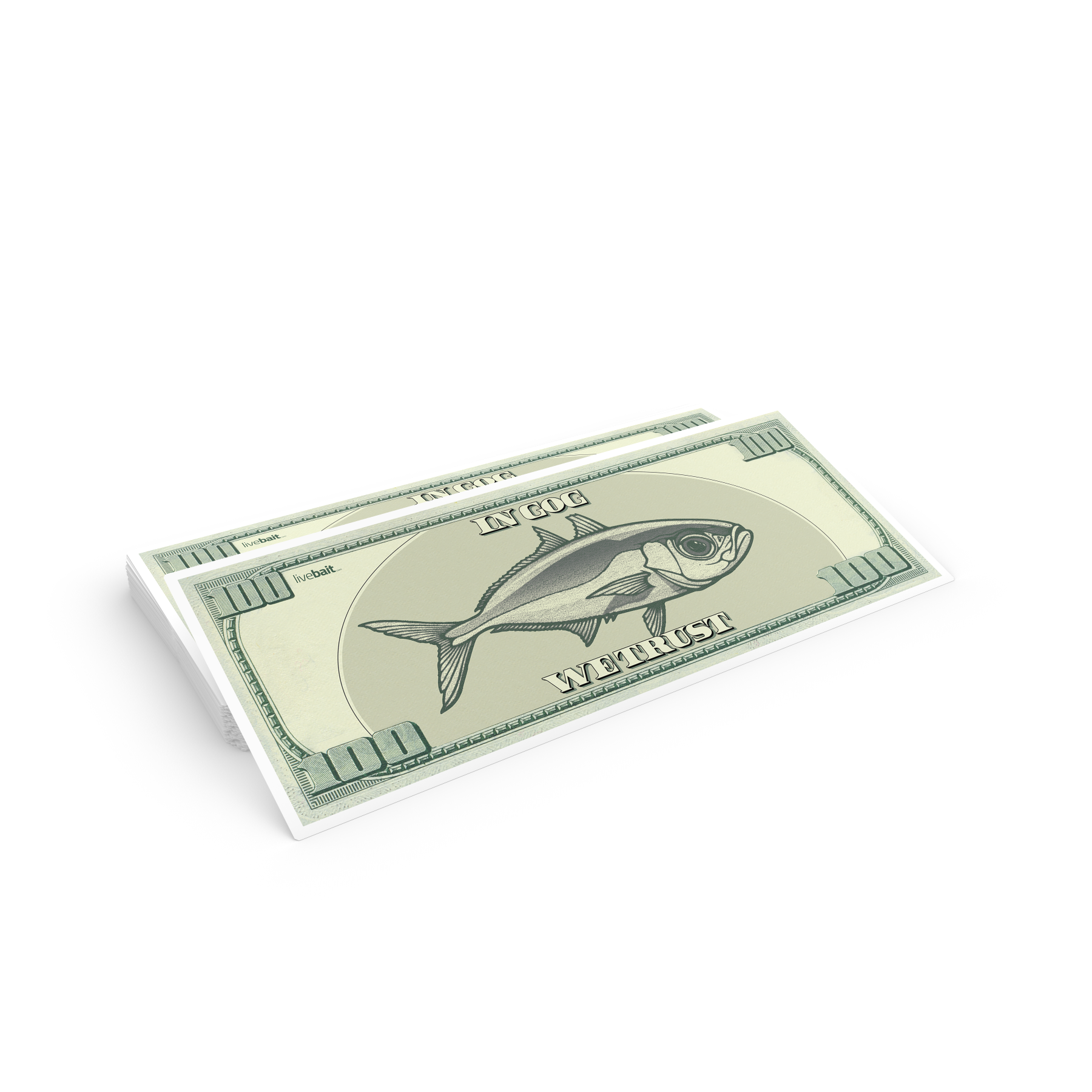 In Gog We Trust Sticker