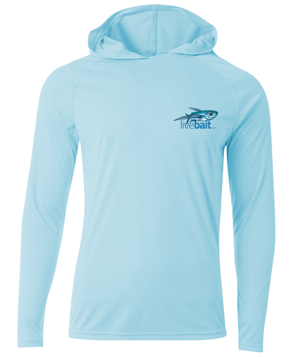 Flying Fish Youth Long Sleeve Hood - LiveBait.com