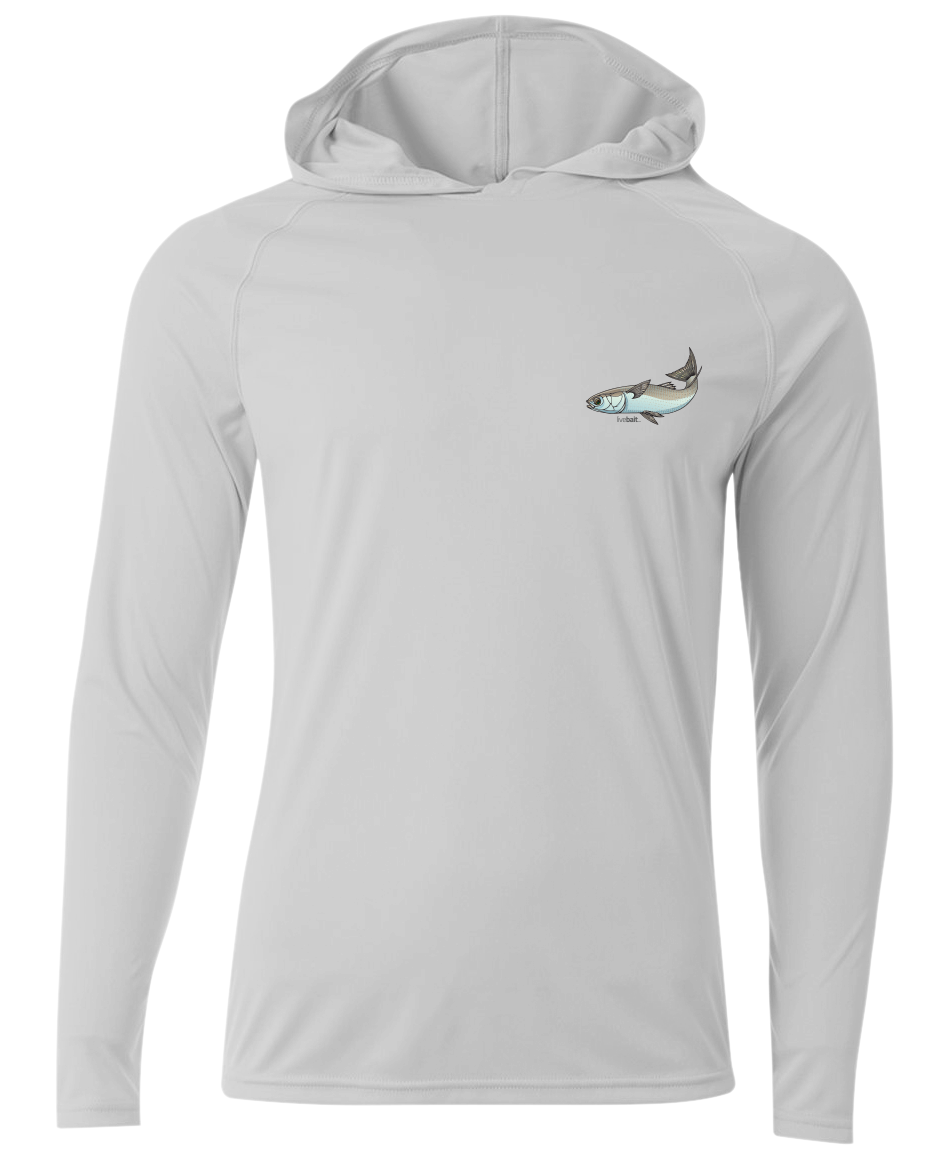 Mullet Youth Long Sleeve Hood - LiveBait.com