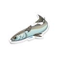 Mullet Fish Sticker