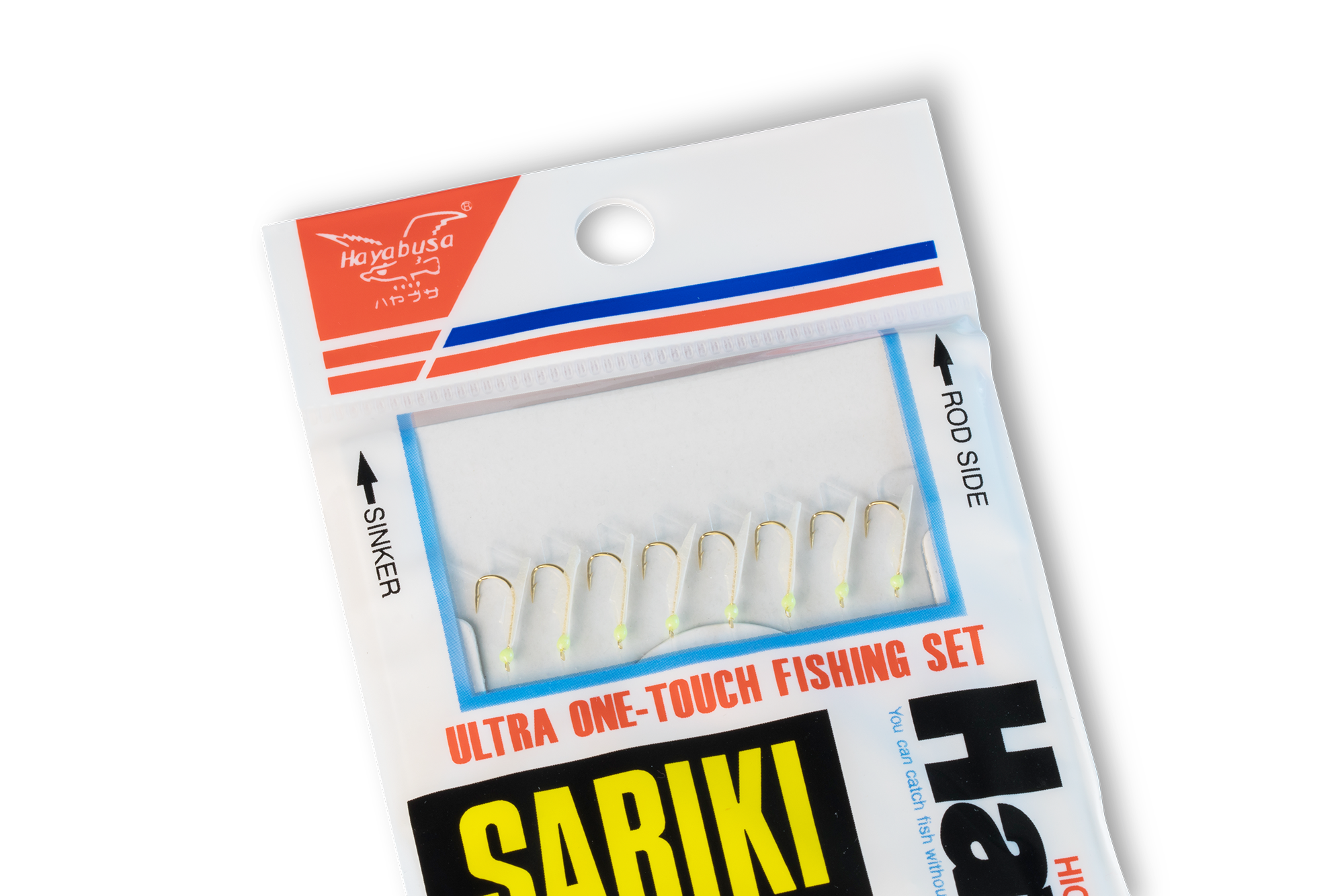 Hayabusa S-602E-4 Hage-Kawa Sabiki Rig {10 Pack BUNDLE}