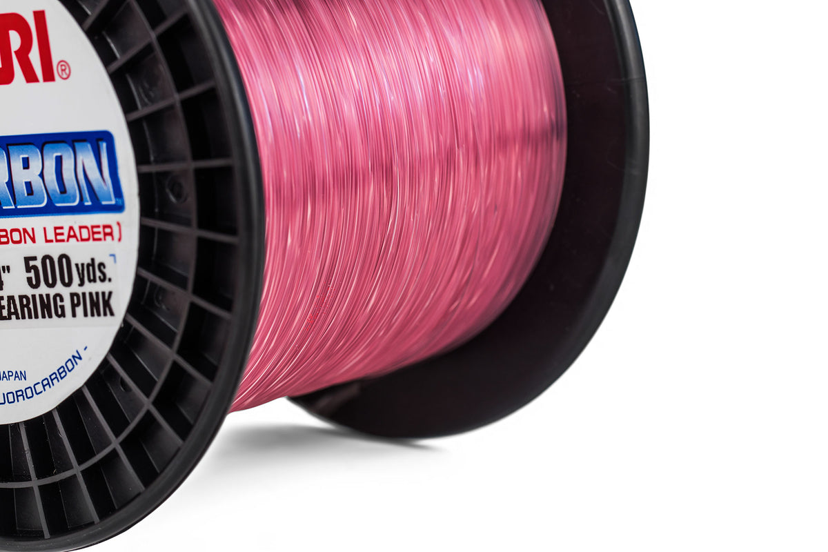 Yo-Zuri Pink Fluorocarbon Leader 500yd