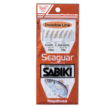 Load image into Gallery viewer, Hayabusa Fluorocarbon Sabiki Rig S-650E